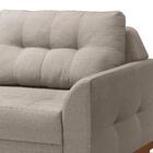 Sofá Para Sala Pequena Living Linho 2.3 Bege Verona Luapa Est