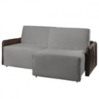 Sofá Para Sala Reclinavel Estofado Doux 200cm Veludo Cinza