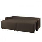 Sofá Para Sala Reclinável Estofado Doux 200cm Veludo Tabaco