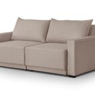 Sofá Para Sala Retrátil E Reclinável 182cm Zeus Bege