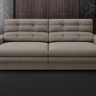 Sofá Pegasus 2,00m Assento Retrátil E Reclinável Velosuede Be