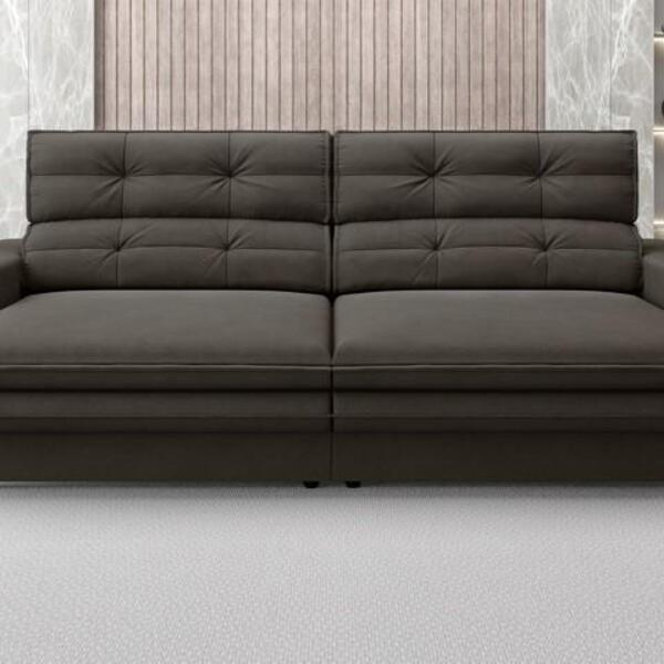 Sofá Pegasus 2,00m Assento Retrátil E Reclinável Velosuede Ch