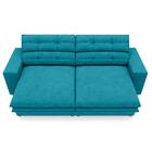 Sofá Pegasus 2,00m Assento Retrátil E Reclinável Velosuede Tu