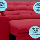 Sofá Pegasus 2,00m Assento Retrátil E Reclinável Velosuede Ve