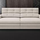 Sofá Pegasus 2,30m Assento Retrátil E Reclinável Velosuede Ar