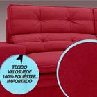 Sofá Pegasus 2,30m Assento Retrátil E Reclinável Velosuede Ve