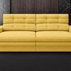 Sofá Pegasus 2,50m Assento Retrátil E Reclinável Velosuede Ca