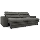 Sofá Pegasus 2,50m Assento Retrátil E Reclinável Velosuede Ci