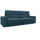 Sofá Pegasus 2,50m Assento Retrátil E Reclinável Velosuede Ro