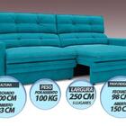 Sofá Pegasus 2,50m Assento Retrátil E Reclinável Velosuede Tu