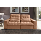 Sofá Persia 2 Lugares 1,90 Metros Veludo - 20 Terracota