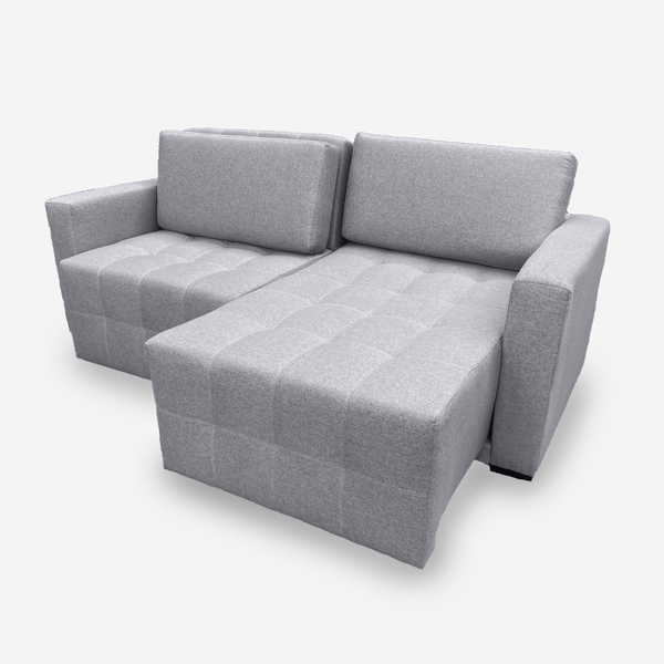 Sofá Pollo 2 Lugares 1,50 Metros Linho - 05 Cinza