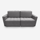 Sofá Pollo 2 Lugares 1,50 Metros Linho - 06 Grafite