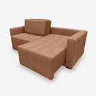 Sofá Pollo 4 Lugares 2,10 Metros Veludo - 20 Terracota