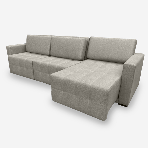 Sofá Pollo 6 Lugares 3,00 Metros Linho - 08 Bege