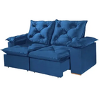 Sofá Porto Madero 3 Lugares Retrátil E Reclinável 200cm Tecid