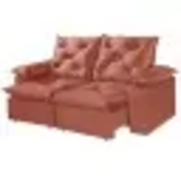 Sofá Porto Madero 3 Lugares Retrátil E Reclinável 200cm Tecid