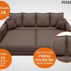 Sofá Positano 1,80m Sem Caixa, Retrátil E Reclinável Velosued