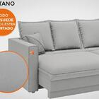 Sofá Positano 1,80m Sem Caixa, Retrátil E Reclinável Velosued