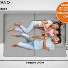 Sofá Positano 1,80m Sem Caixa, Retrátil E Reclinável Velosued