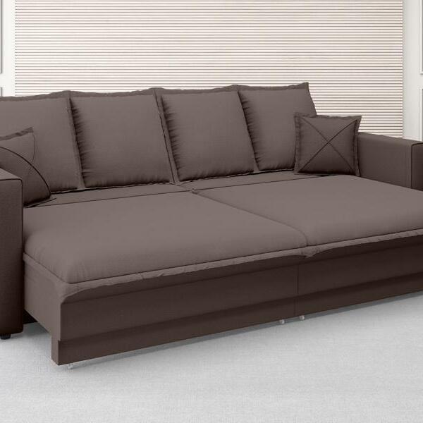 Sofá Positano 2,00m Sem Caixa, Retrátil E Reclinável Velosued