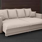 Sofá Positano 2,60m Sem Caixa, Retrátil E Reclinável Velosued