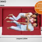 Sofá Positano 2,60m Sem Caixa, Retrátil E Reclinável Velosued