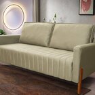 Sofá Prado Platinum Fibra Siliconada Tabaco