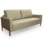 Sofá Prado Platinum Fibra Siliconada Tabaco