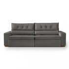 Sofá Prime 4 Lugares, Retrátil, Reclinável, 2,25m Com Molas Y