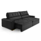 Sofá Prime 5 Lugares, Retrátil, Reclinável, 2,50m Com Molas Y