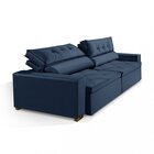 Sofá Prime 5 Lugares, Retrátil, Reclinável, 2,50m Com Molas Y