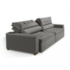 Sofá Prime 5 Lugares, Retrátil, Reclinável, 2,65m Com Molas Y