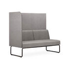 Sofa Privativo Pix Com Lateral Direita Aberta Assento Mescla