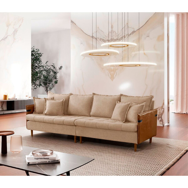 Sofá Push Linho 02 Módulos 100 Cm B25cm Meu Sofá Online