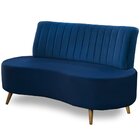 Sofá Qatar 135cm - Azul Petróleo