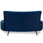 Sofá Qatar 135cm - Azul Petróleo