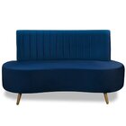 Sofá Qatar 160cm - Azul Petróleo