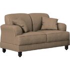 Sofá Ravel 2 Lugares - Linoforte - Marrom