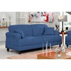 Sofá Ravel 3 Lugares - Linoforte - Azul