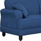 Sofá Ravel 3 Lugares - Linoforte - Azul