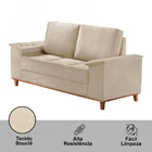 Sofá Ravena Linho 02 Lugares D28 Meu Sofá Online