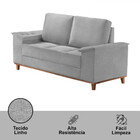 Sofá Ravena Linho 02 Lugares D28 Meu Sofá Online