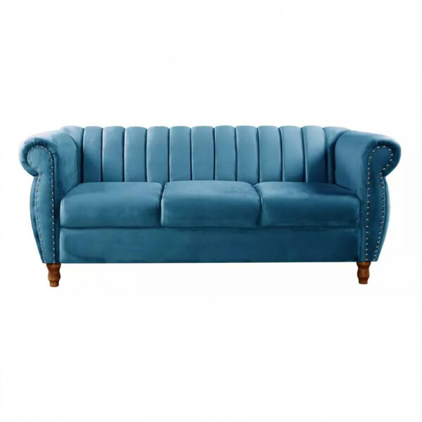 Sofá Realeza Decorativo 3 Lugares Chesterfield Colonial Retrô