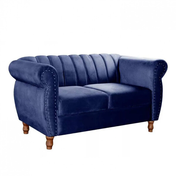 Sofá Realeza Decorativo Chesterfield Namoradeira Retrô Bella