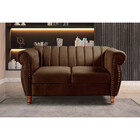 Sofá Realeza Decorativo Chesterfield Namoradeira Retrô Bella
