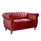 Sofá Realeza Decorativo Chesterfield Namoradeira Retrô Bella