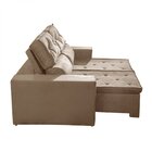 Sofá Recife 3 Lugares Retrátil E Reclinável 205cm Com Molas Y