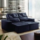 Sofá Recife 3 Lugares Retrátil E Reclinável Com Molas 180cm Y