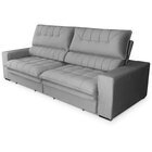 Sofá Reclinável 3 Lugares 250 Cm Gold Star Platinum Grafite